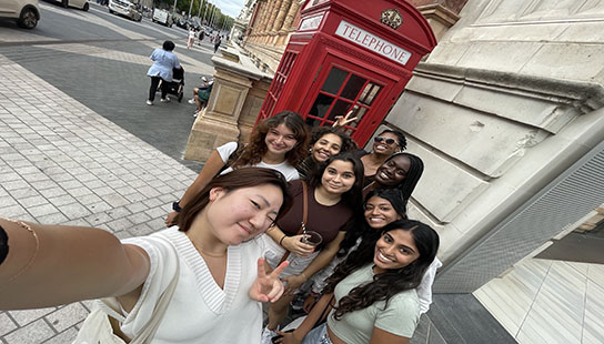 Students in Mexico studying public health